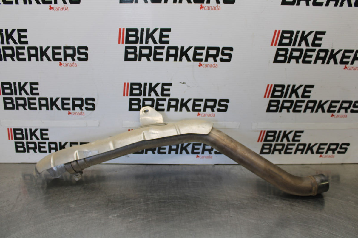 08 KAWASAKI ZX6R EXHAUST MIDPIPE MID MIDDLE PIPE BB896