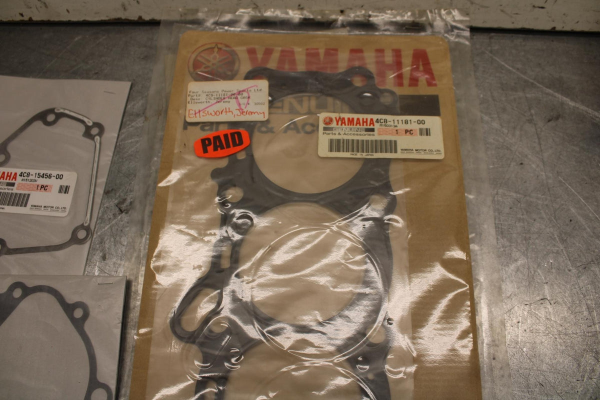06 YAMAHA YZF R6 MISCELLANEOUS OEM GASKETS BB630