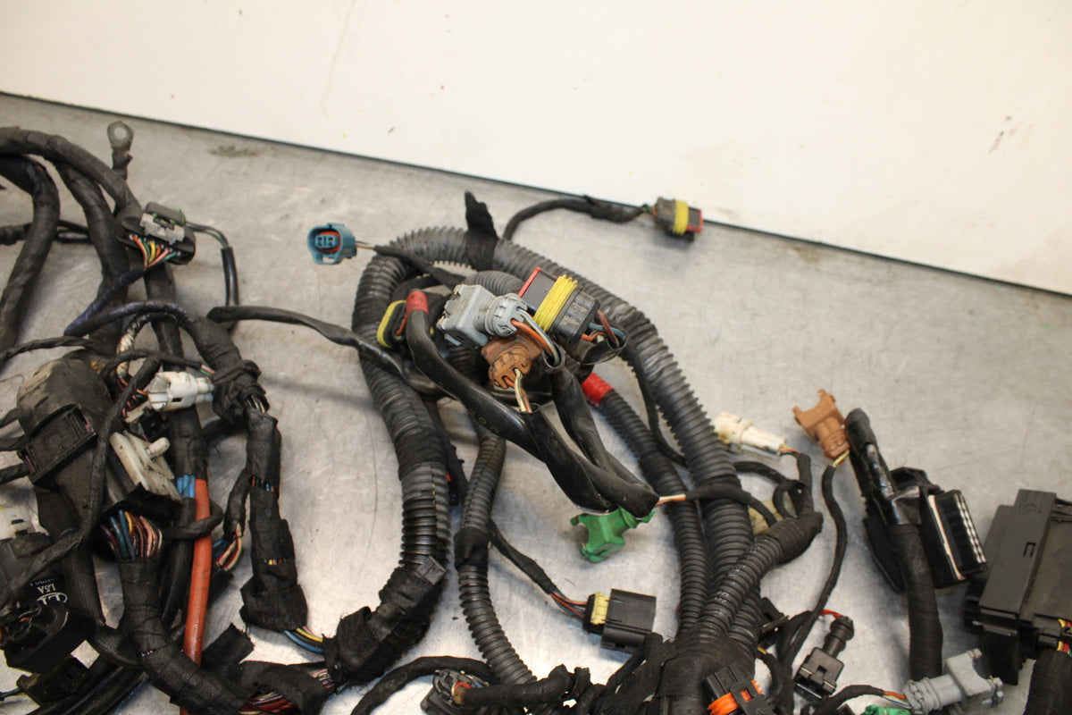 10-11 APRILIA RSV4 R MAIN ENGINE WIRING HARNESS MOTOR WIRE LOOM BB120