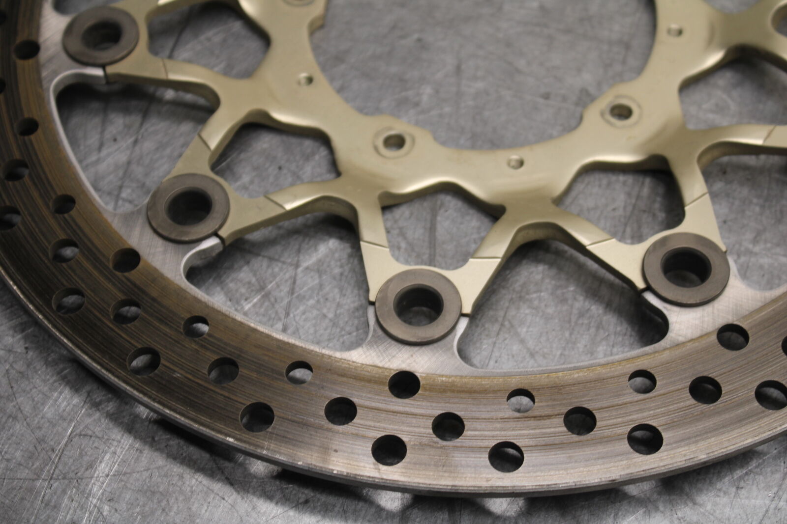 17-21 HONDA CBR1000RR SP FRONT LEFT RIGHT BRAKE ROTORS DISCS BB681