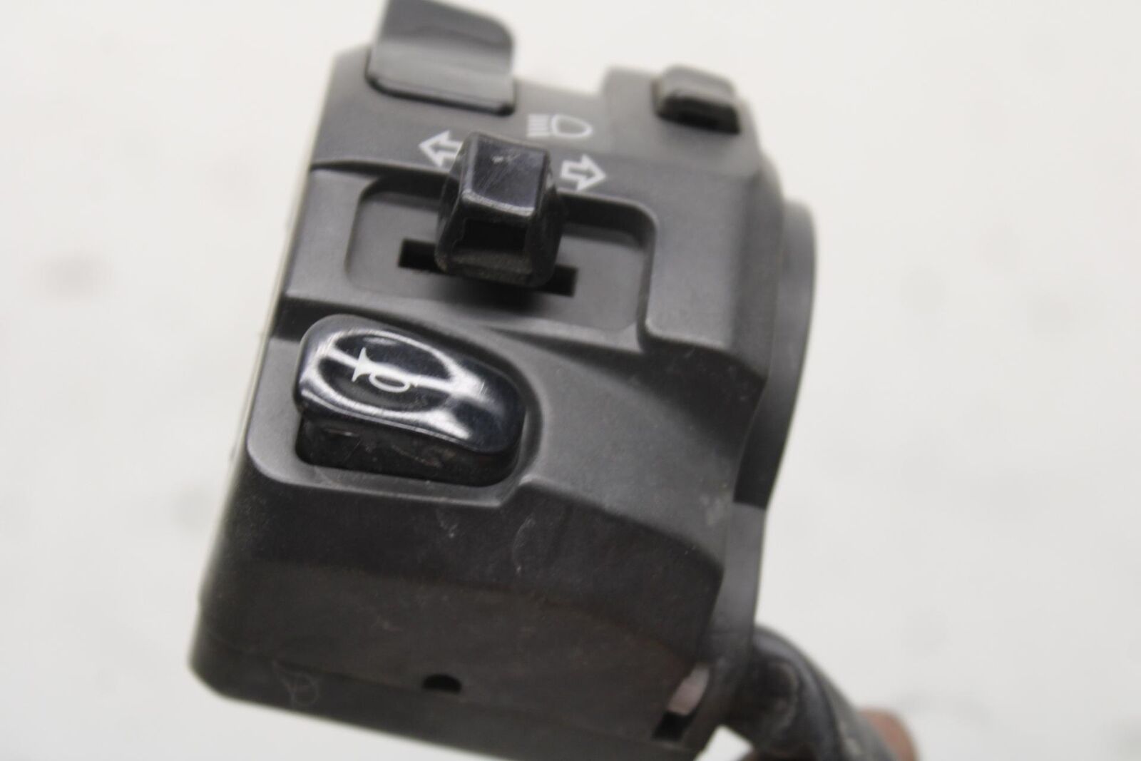 09-12 KAWASAKI NINJA ZX6R LEFT CLIP ON HANDLE HORN SIGNALS SWITCH  BB640