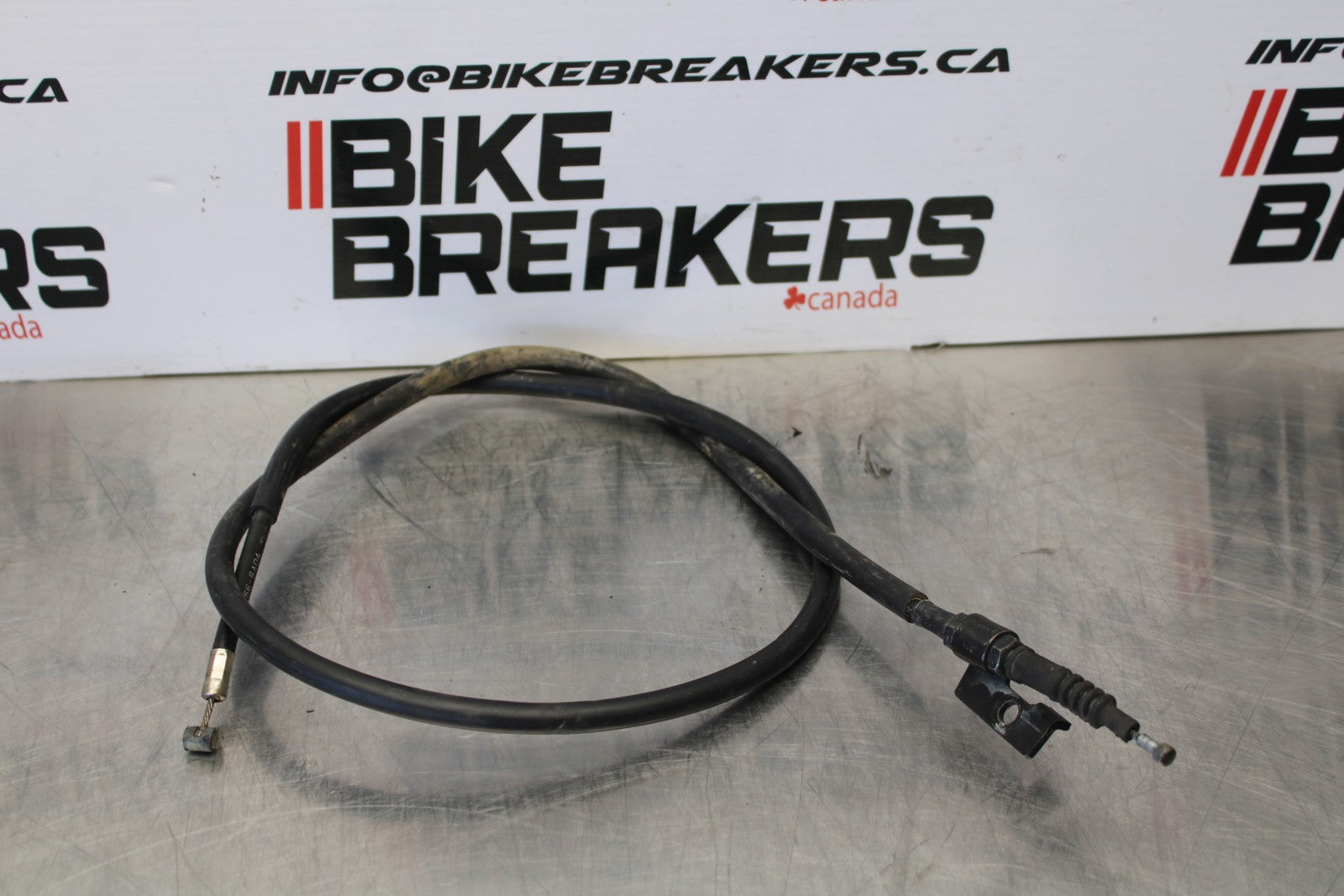 08-18 KAWASAKI KLR650 CLUTCH CABLE LINE BB183