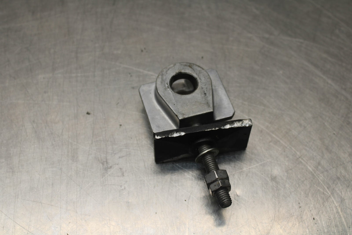 18-26 KAWASAKI Z400 SWINGARM CHAIN TENSIONER ADJUSTMENT BRACKETS  BB852