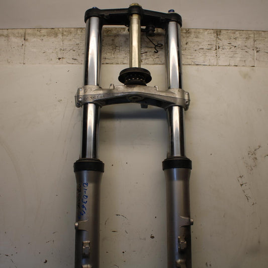 01-03 SUZUKI GSXR600/750 COMPLETE FRONT END FORKS SUSPENSION TRIPLE TREE BB633
