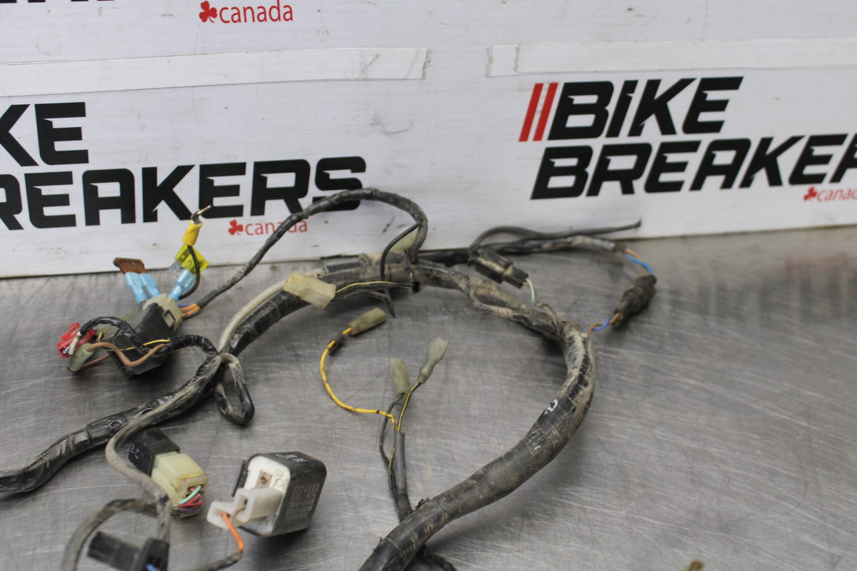 06 KAWASAKI KLR650 MAIN ENGINE WIRING HARNESS MOTOR WIRE LOOM BB919