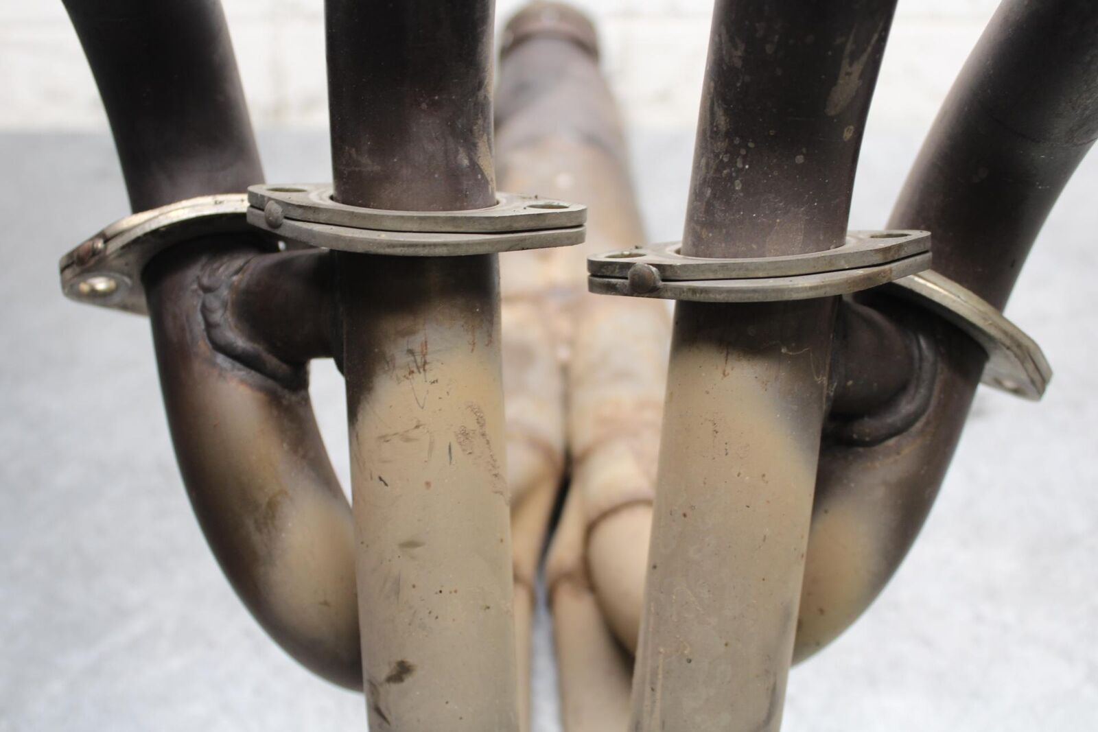 2009 Kawasaki Ninja ZX6R ZX600R EXHAUST HEADER PIPES MANIFOLD BB548