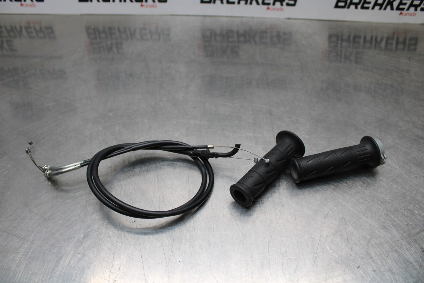 13-17 KAWASAKI NINJA 300 EX300 ABS THROTTLE CABLES LINES BB187