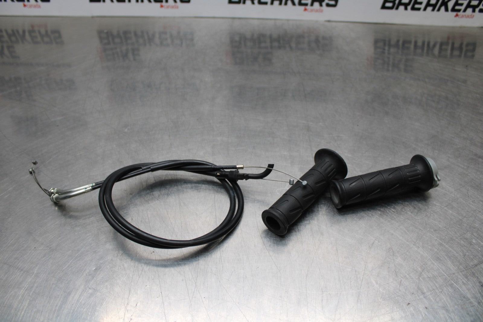 13-17 KAWASAKI NINJA 300 EX300 ABS THROTTLE CABLES LINES BB187