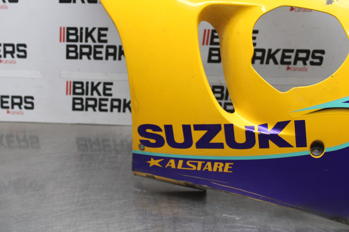 97-00 SUZUKI GSXR600 SRAD LEFT LOWER MID UPPER SIDE FAIRING COWL BB921