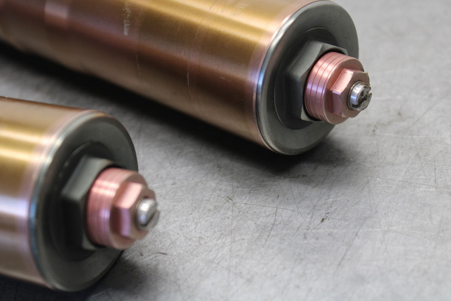 05-06 SUZUKI GSXR1000 FRONT FORKS SHOCK SUSPENSION SET PAIR 51103-41G20 BB663