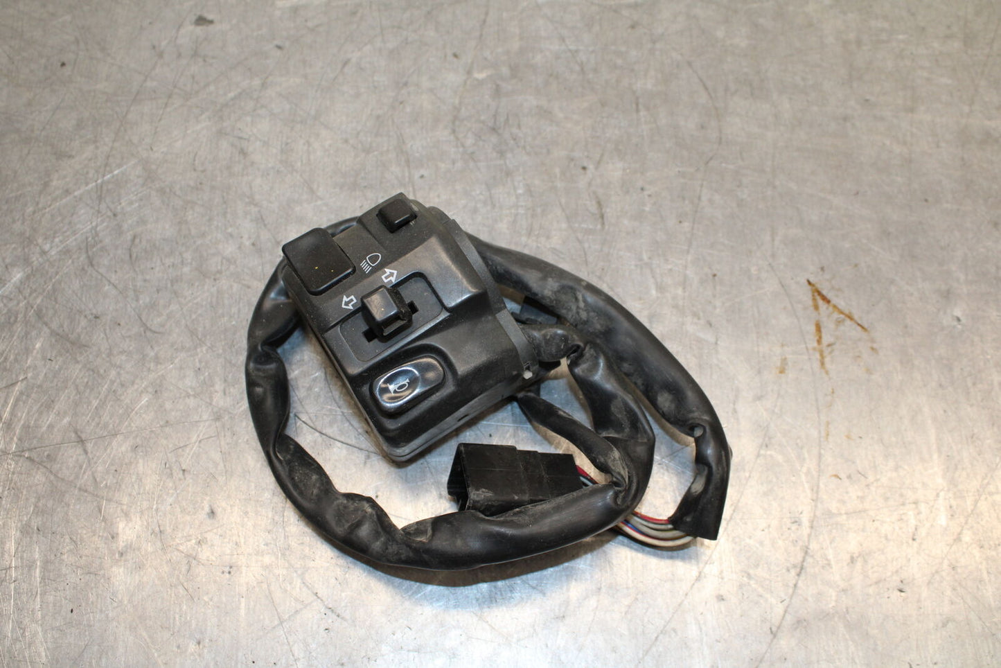 06-07 KAWASAKI NINJA ZX10R LEFT CLIP ON HORN SIGNALS SWITCH SWITCHES  BB115