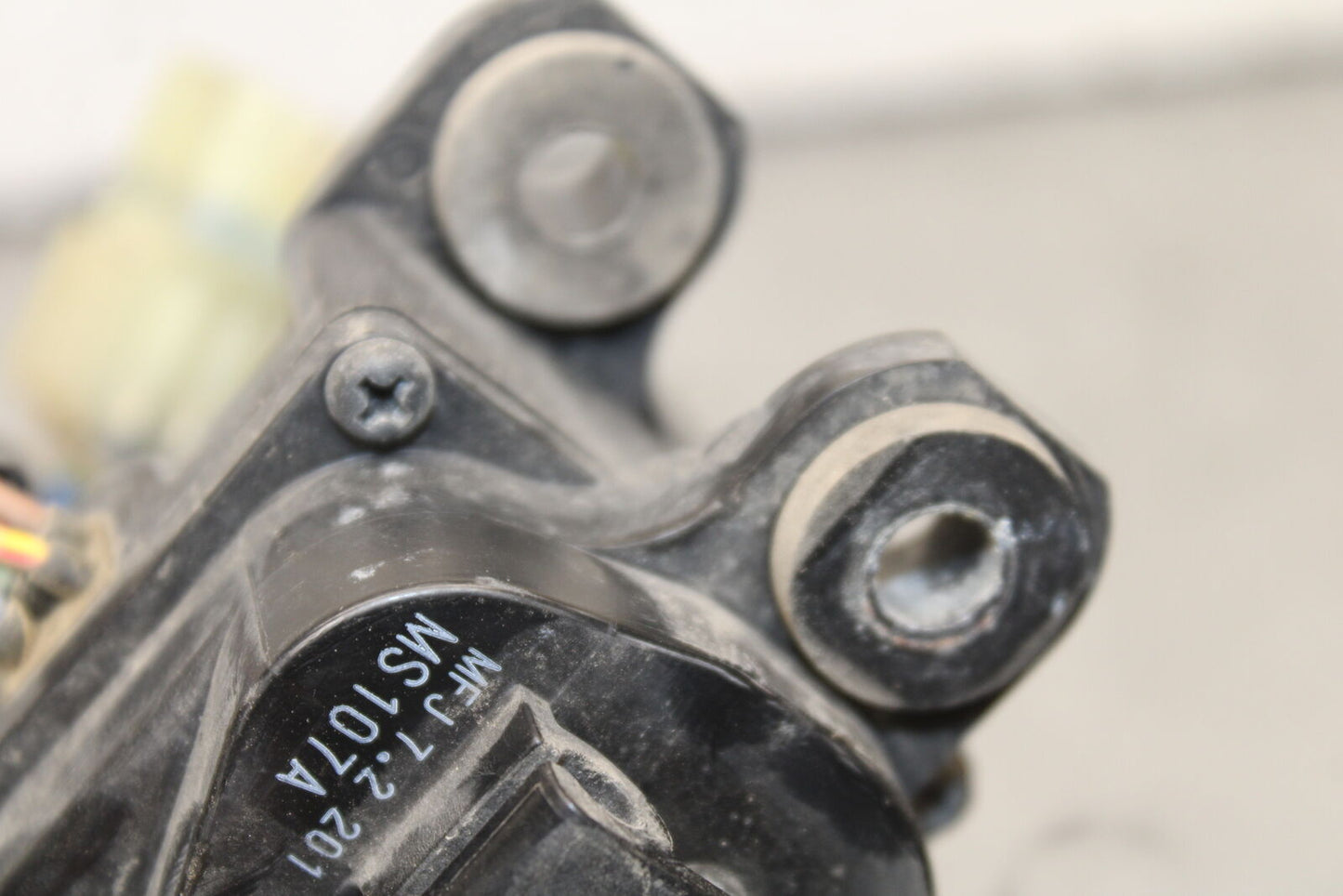 07-12 HONDA CBR600RR EXHAUST VALVE SERVO MOTOR 31420-MFJ-D01 80106-MFJ-D00 BB672