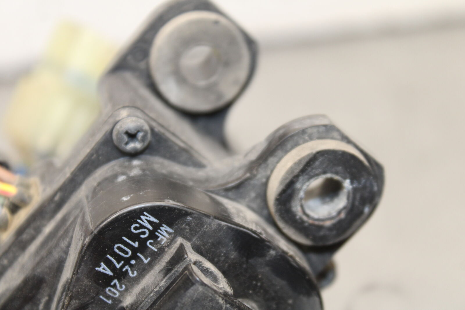 07-12 HONDA CBR600RR EXHAUST VALVE SERVO MOTOR 31420-MFJ-D01 80106-MFJ-D00 BB672