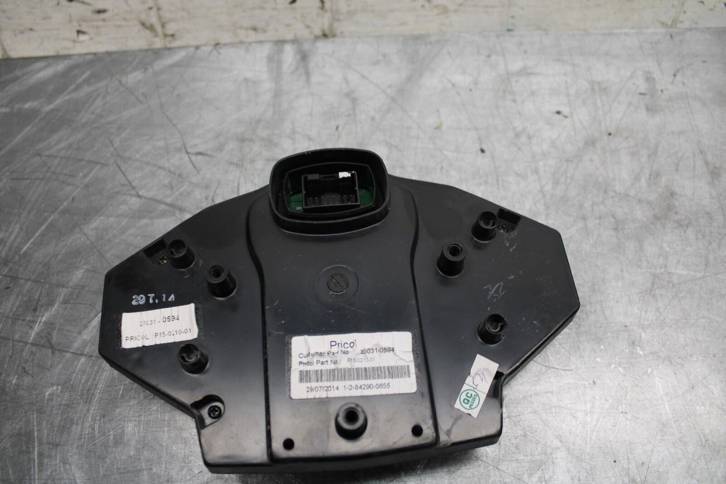 15-17 KAWASAKI EX 650 NINJA  EX 650 ABS SPEEDO TACH GAUGES DISPLAY CLUSTER BB494