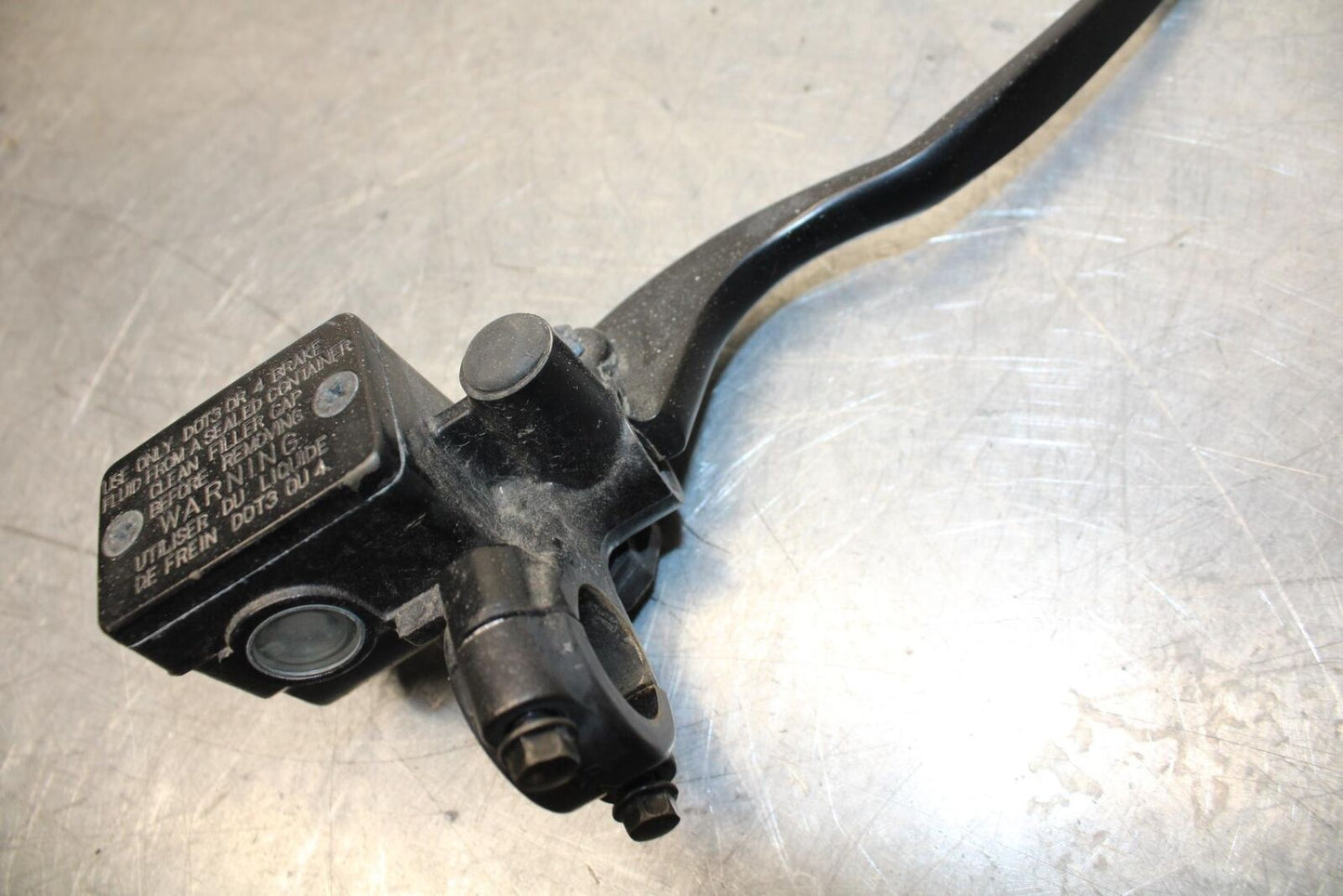 08-12 KAWASAKI NINJA 250R EX250J FRONT BRAKE MASTER CYLINDER w/ LEVER BB612