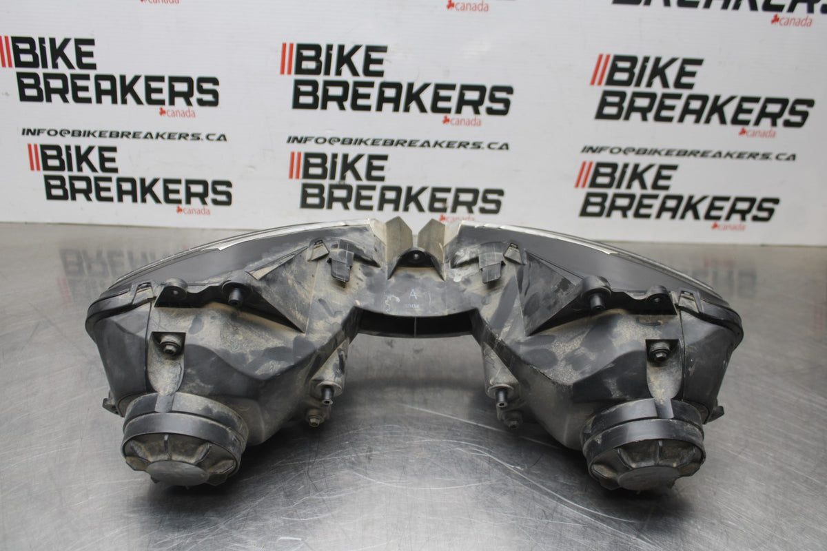08-09 YAMAHA YZF R6S FRONT HEADLIGHT HEAD LIGHT LAMP BB796