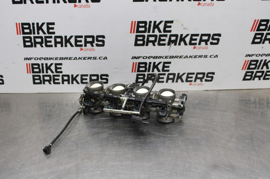 07-08 KAWASAKI NINJA ZX6R MAIN FUEL INJECTORS / THROTTLE BODIES BB855