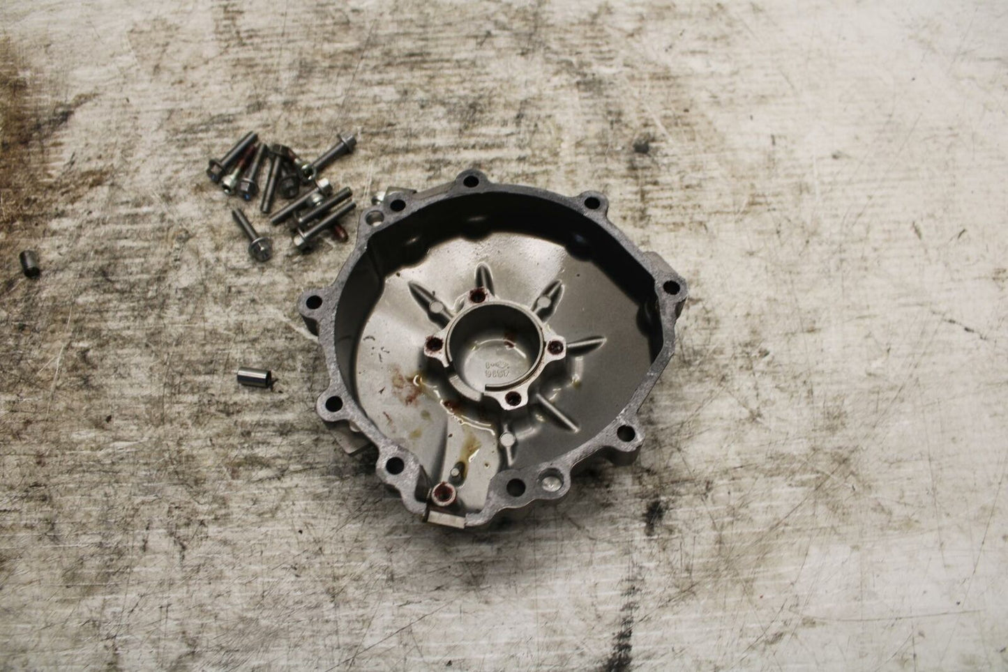 13-18 KAWASAKI NINJA ZX6R STATOR MAGNETO ALTERNATOR GENERATOR COVER BB311