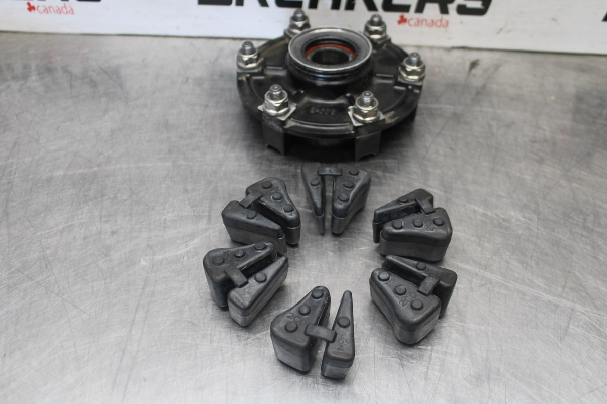 08-16 YAMAHA YZF R6 REAR HUB & SHOCK DAMPERS CUSH ABSORBERS BB929