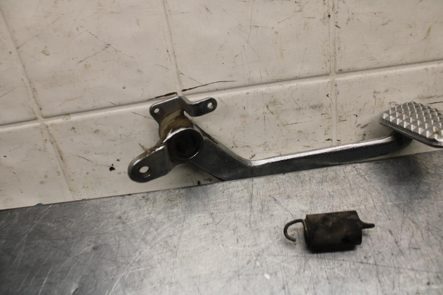 2001 Honda ST1100 RIGHT REARSET BRAKE FOOT PEDAL BB77