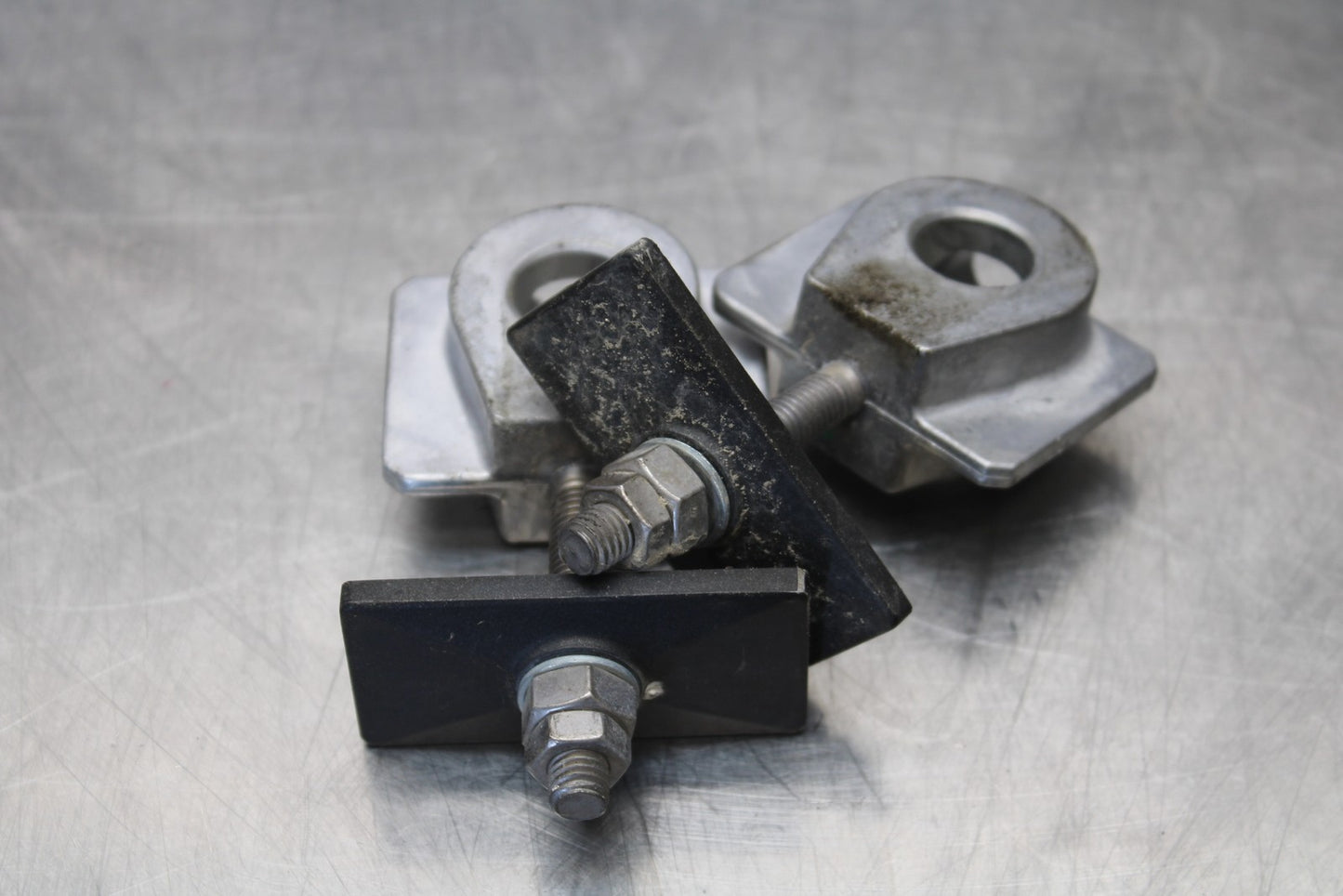 18-23 KAWASAKI NINJA 400 EX400 SWINGARM CHAIN TENSIONER ADJUSTMENT BB177