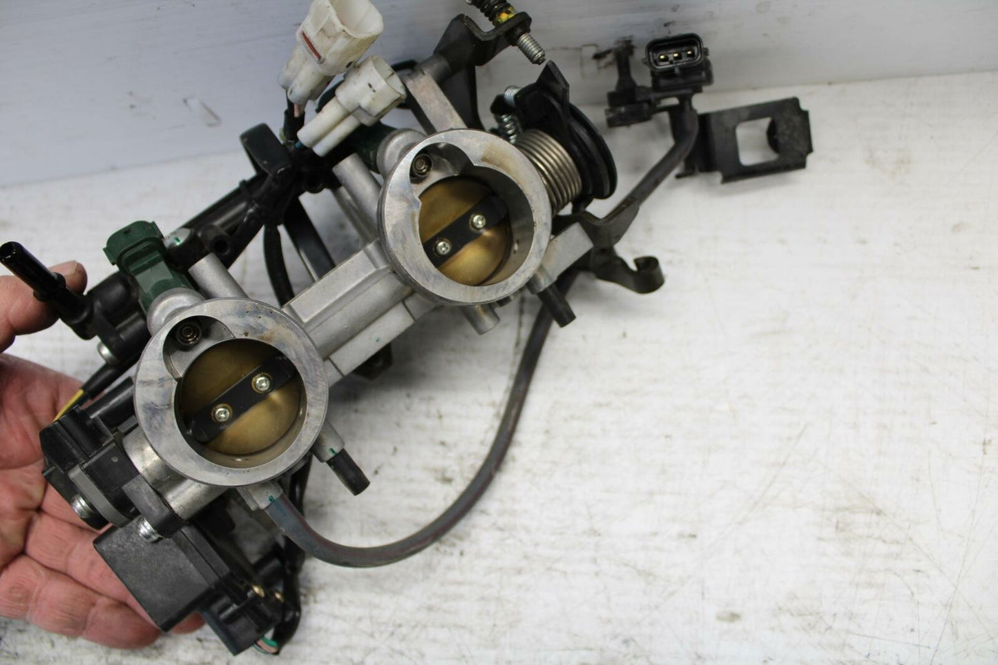 07-09 KAWASAKI VERSYS 650 MAIN FUEL INJECTORS / THROTTLE BODIES BB302