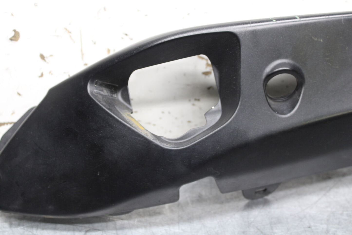 12-17 KAWASAKI ER-6N Z650 LEFT REAR BACK TAIL FAIRING COWL SHROUD BB709