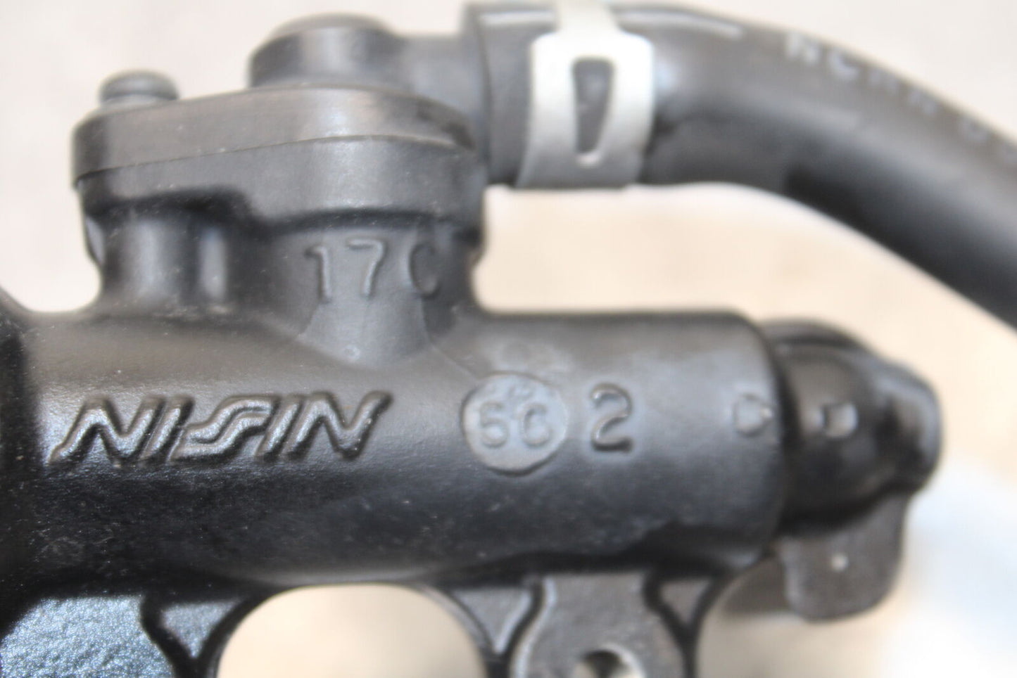 05-09 SUZUKI BOULEVARD C90 REAR BACK BRAKE MASTER CYLINDER W RESERVOIR BB692