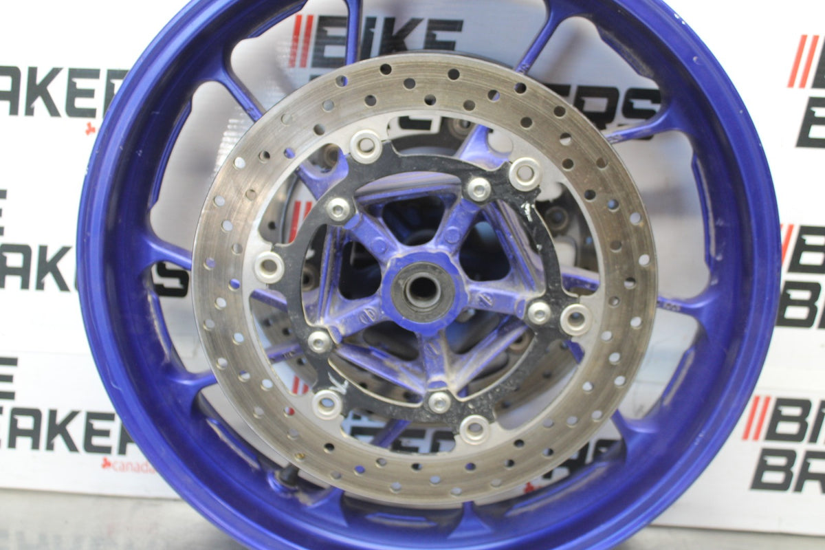 14-17 YAMAHA FZ09 FRONT WHEEL FRONT RIM & ROTORS BB102