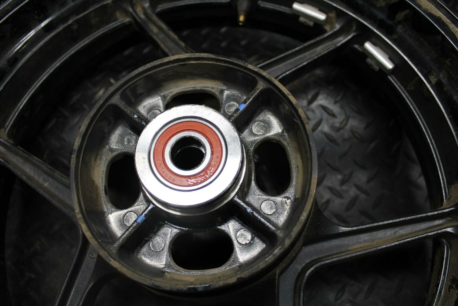 12-17 KAWASAKI NINJA 650 REAR WHEEL BACK RIM  41073-0568-QT BB211