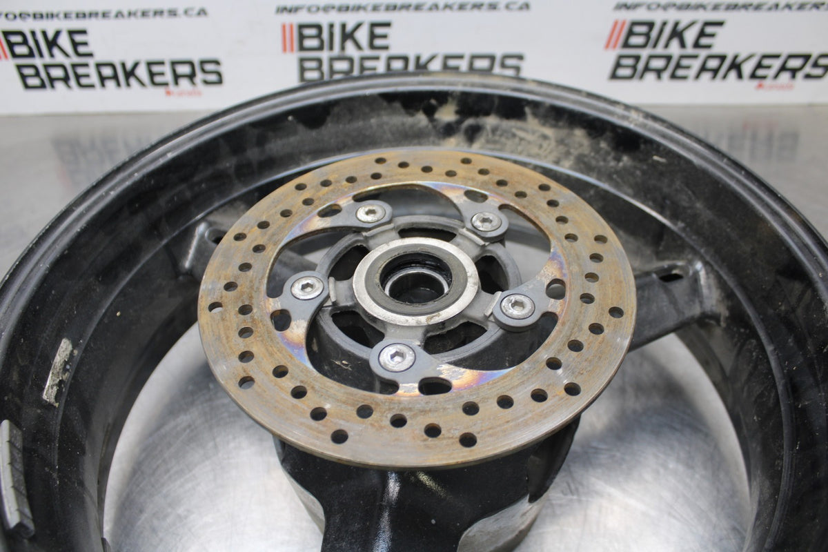 04-05 SUZUKI GSXR600 REAR WHEEL BACK RIM & ROTOR BB792