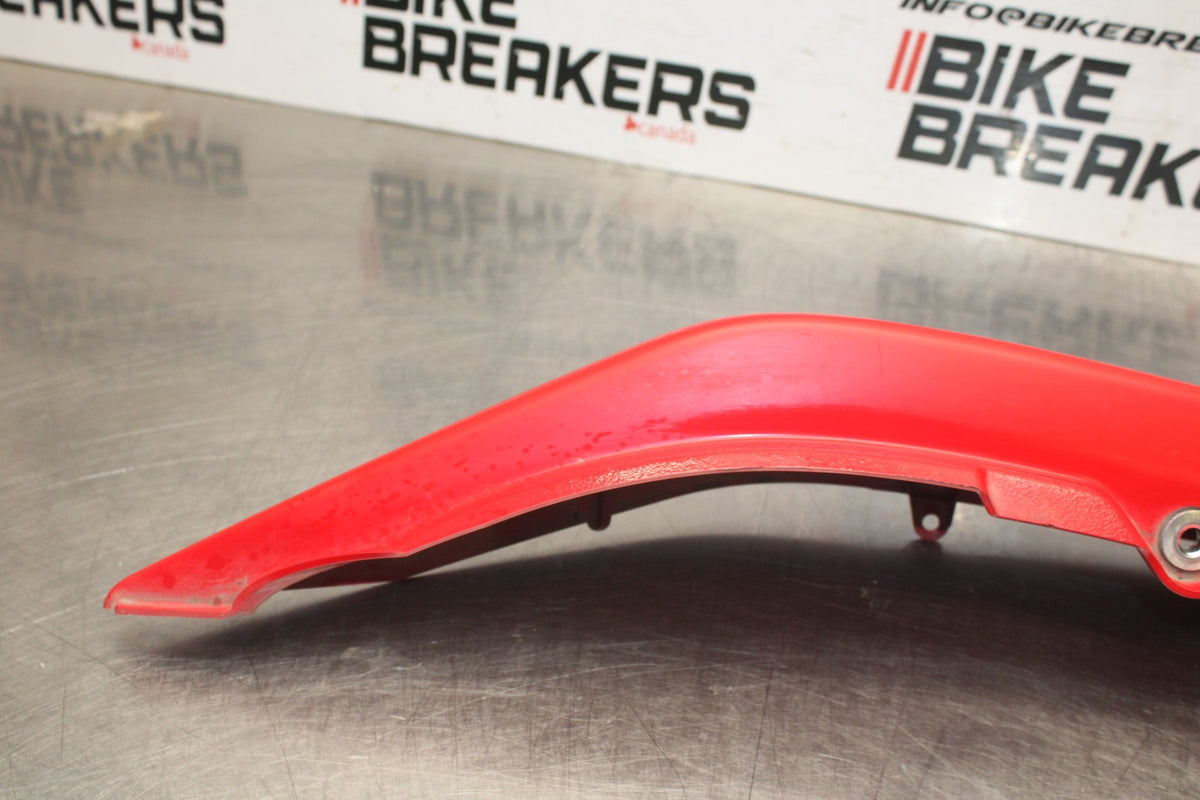 07 KAWASAKI NINJA 650 EX650 RIGHT REAR BACK TAIL FAIRING COWL SHROUD BB844