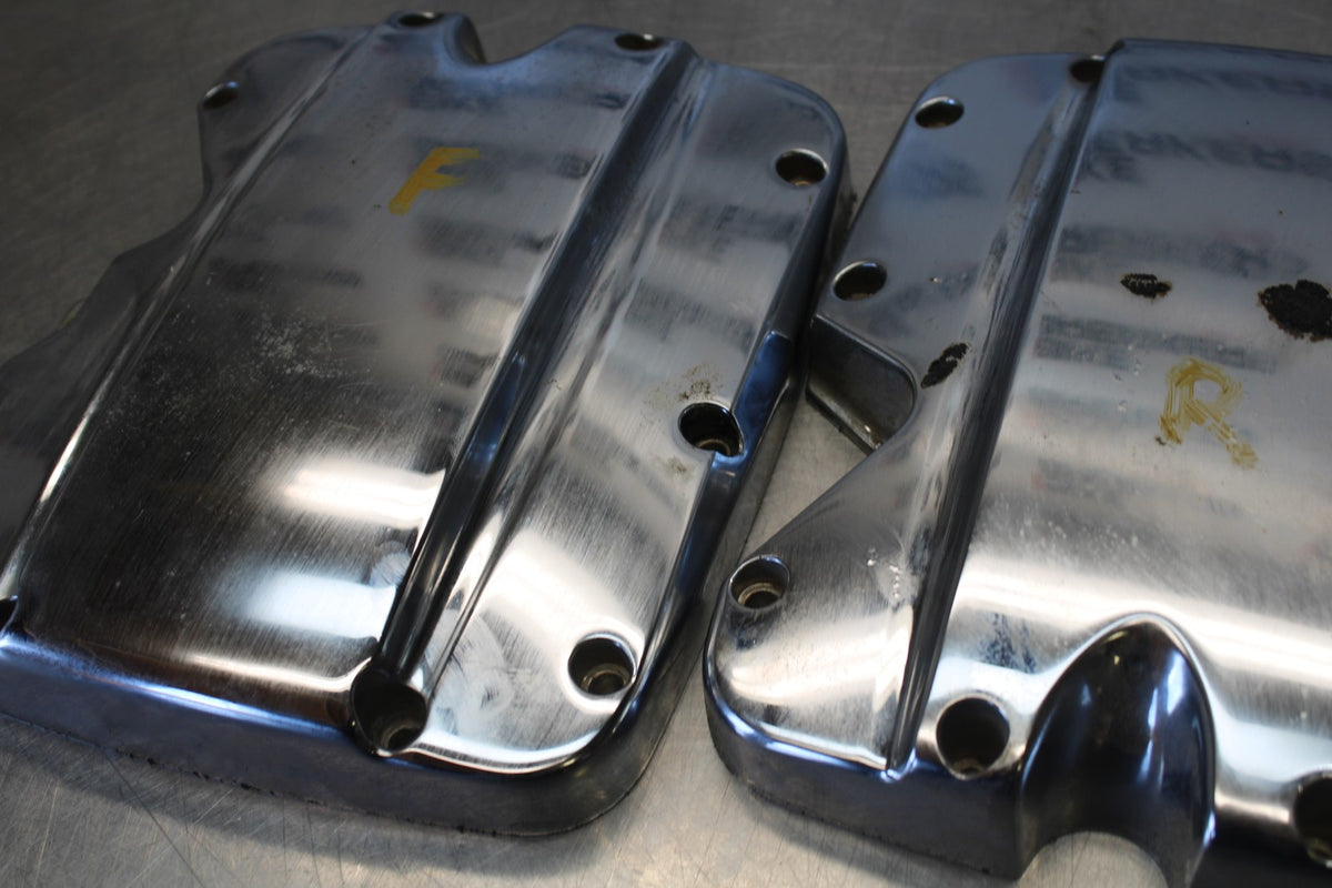03-17 VICTORY VEGAS ENGINE TOP END CYLINDER HEAD COVER SET  BB874
