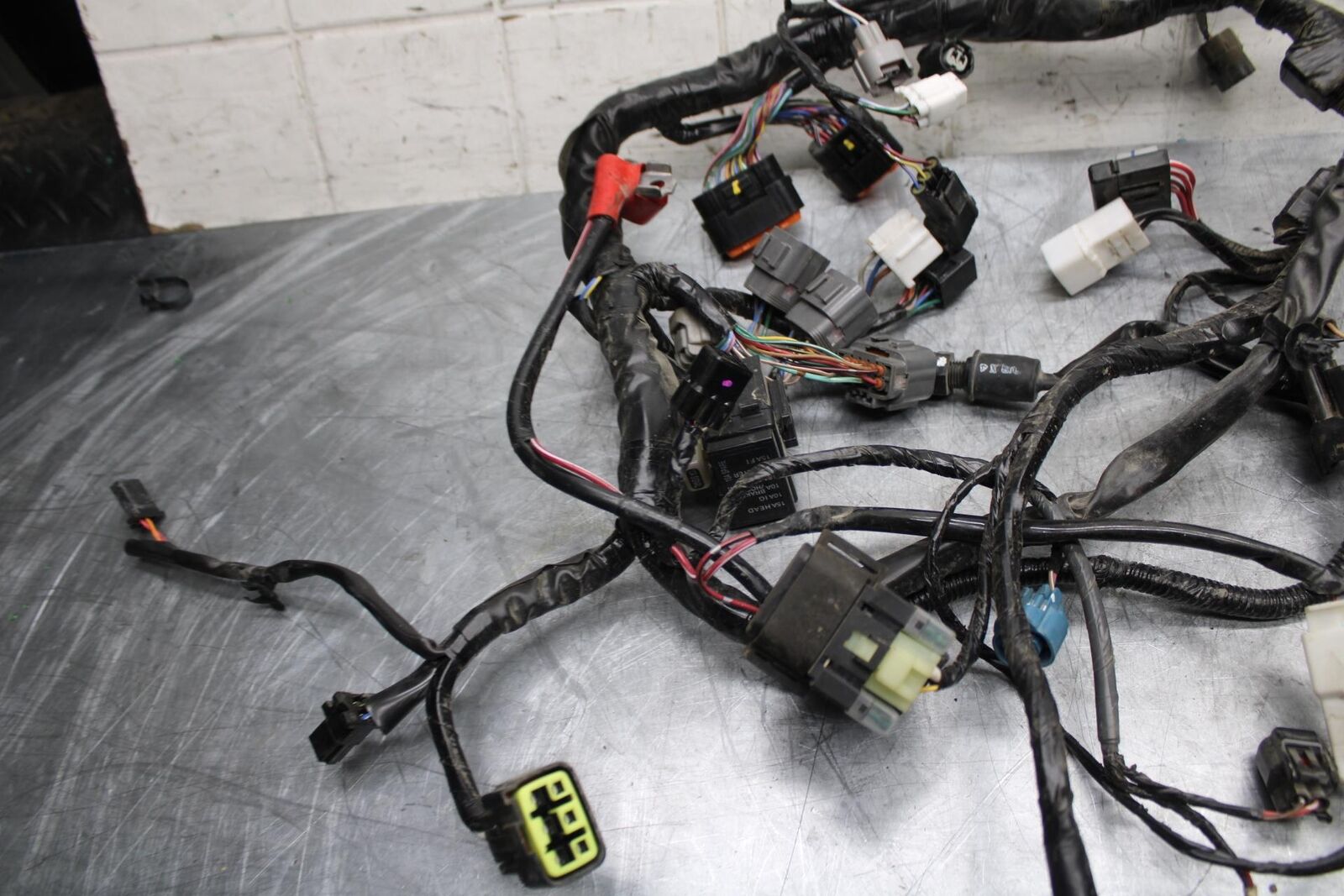 15-17 KAWASAKI EX 650 NINJA  EX 650 ABS ENGINE WIRING HARNESS MOTOR WIRE BB494