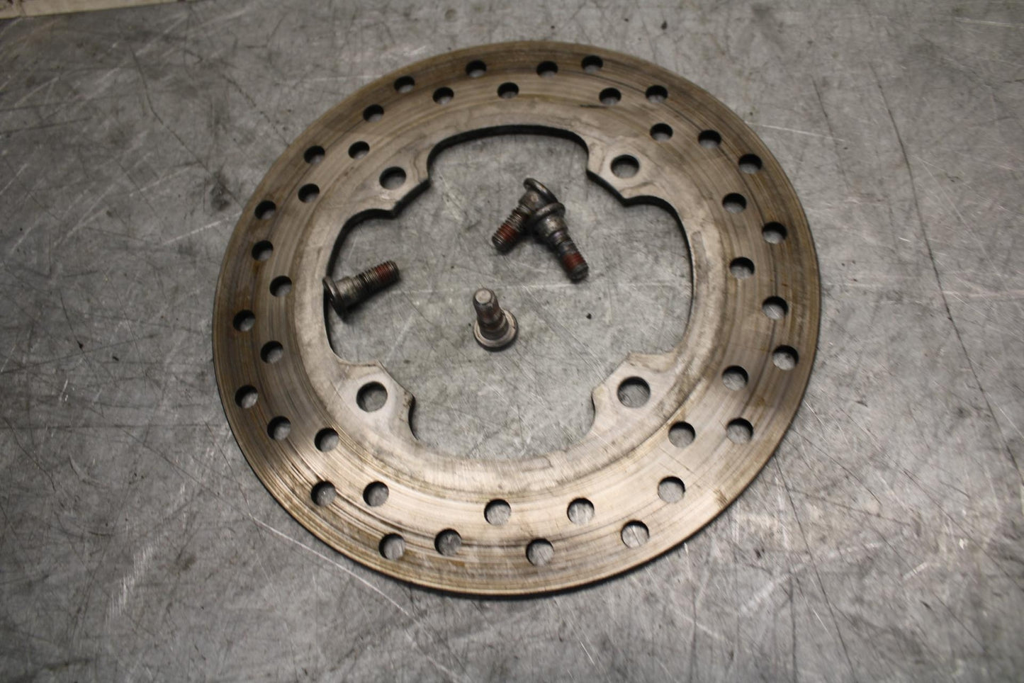 1999 Honda Super Hawk 1000 VTR1000F REAR ROTOR BACK BRAKE DISC BOLT BB51