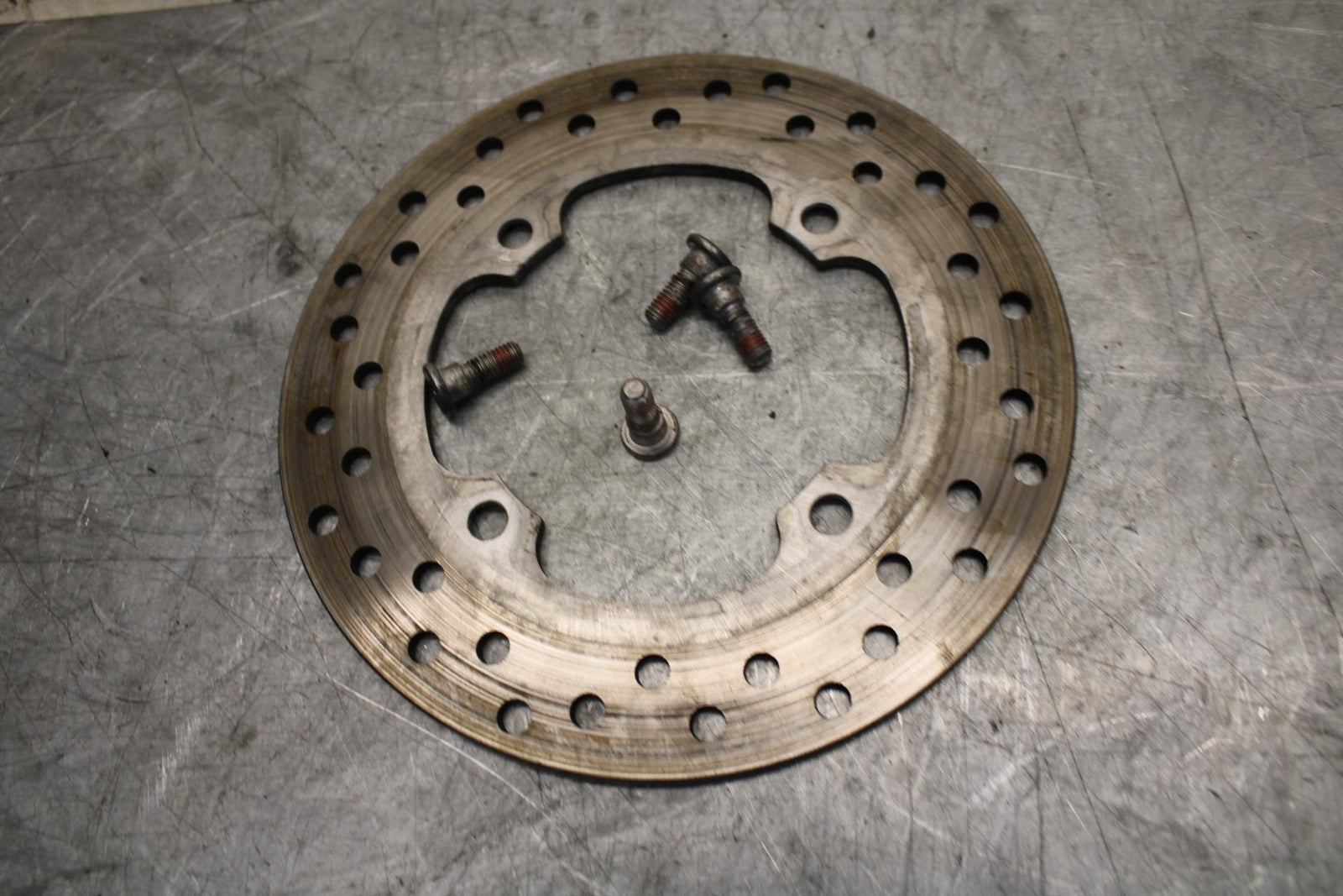 1999 Honda Super Hawk 1000 VTR1000F REAR ROTOR BACK BRAKE DISC BOLT BB51