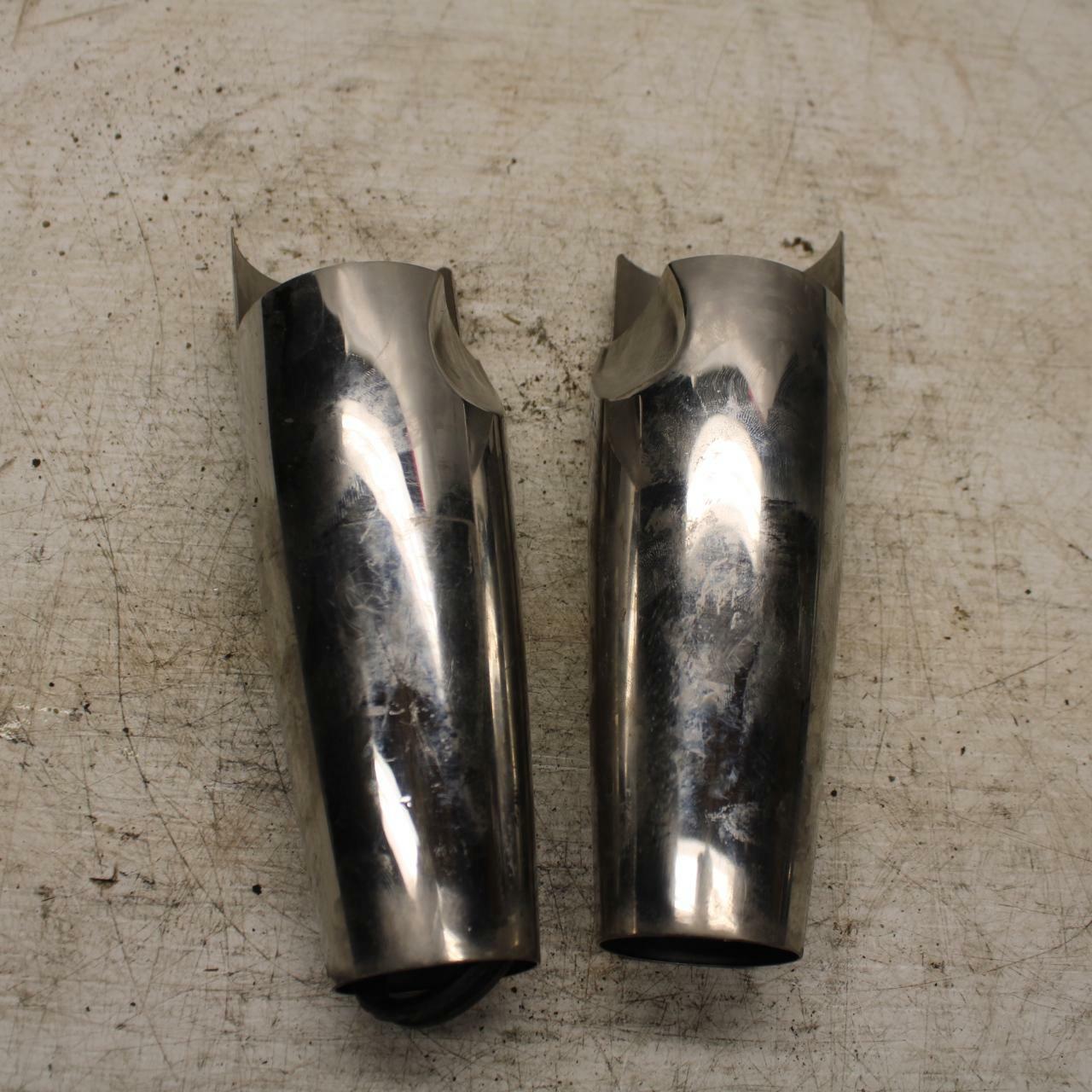 06-21 KAWASAKI VULCAN 900 FRONT FORK UPPER COVER TOP GUARD SHIELD COWL BB363 