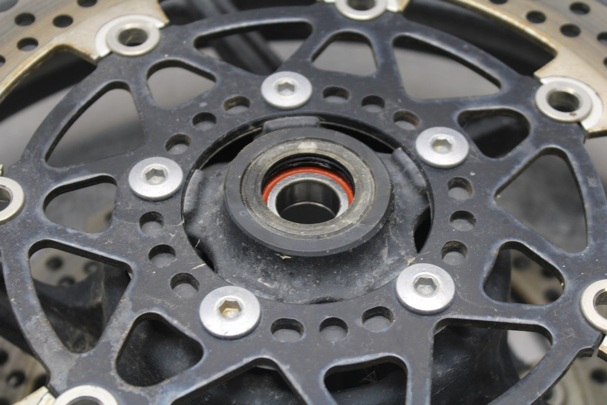 07 KAWASAKI NINJA 650 EX650 FRONT WHEEL FRONT RIM & ROTOR BB844