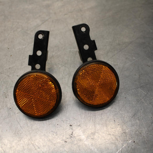 08-09 KAWASAKI NINJA ZX14R FRONT REFLECTORS REFLECTOR SET PAIR BB73