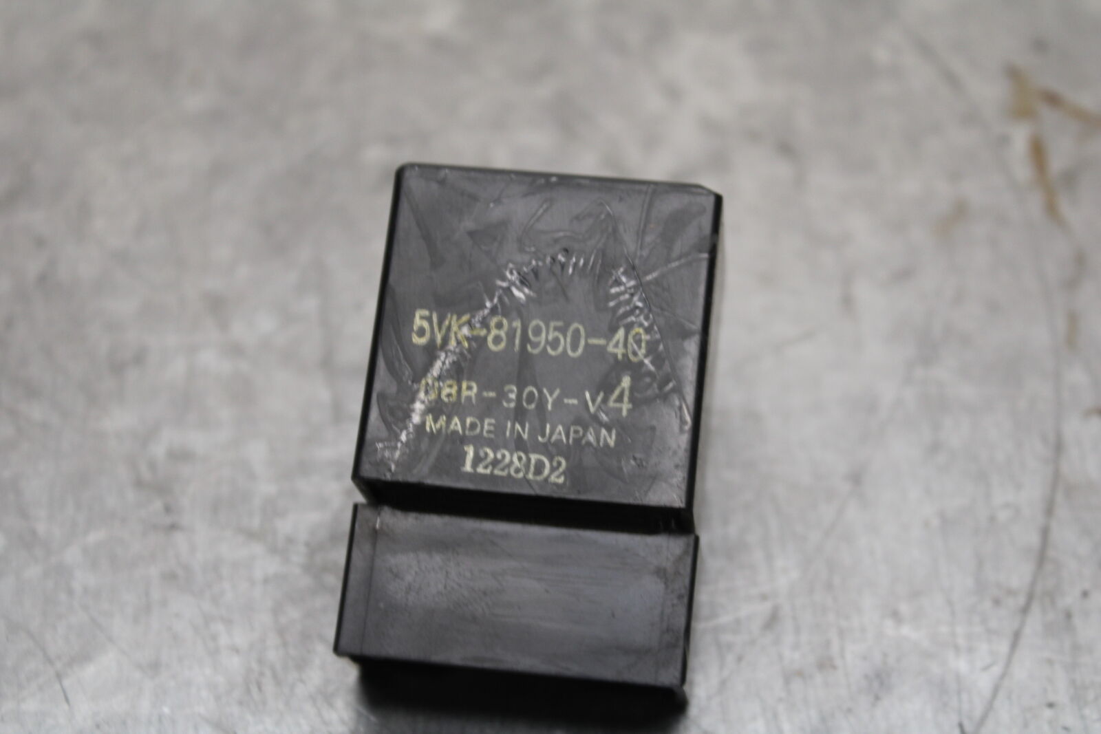 08-09 YAMAHA YZF R6S RELAY ASSEMBLY BOX BB115