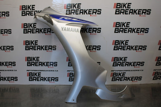 15-17 YAMAHA YZF R1 LEFT MID UPPER SIDE FAIRING COWL BB190