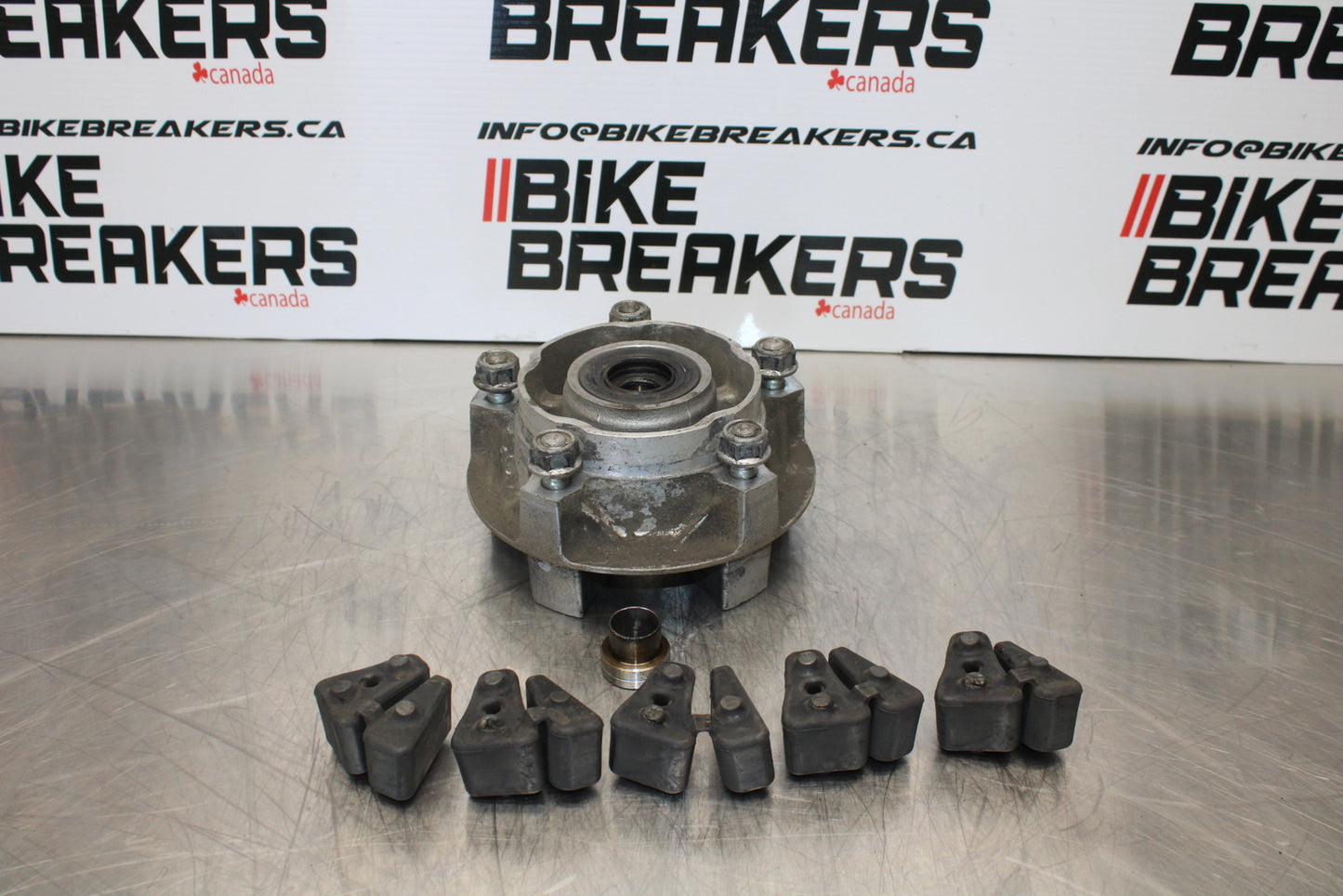 98-05 HONDA SUPER HAWK 1000 VTR1000F REAR HUB & DAMPERS CUSH ABSORBERS BB152