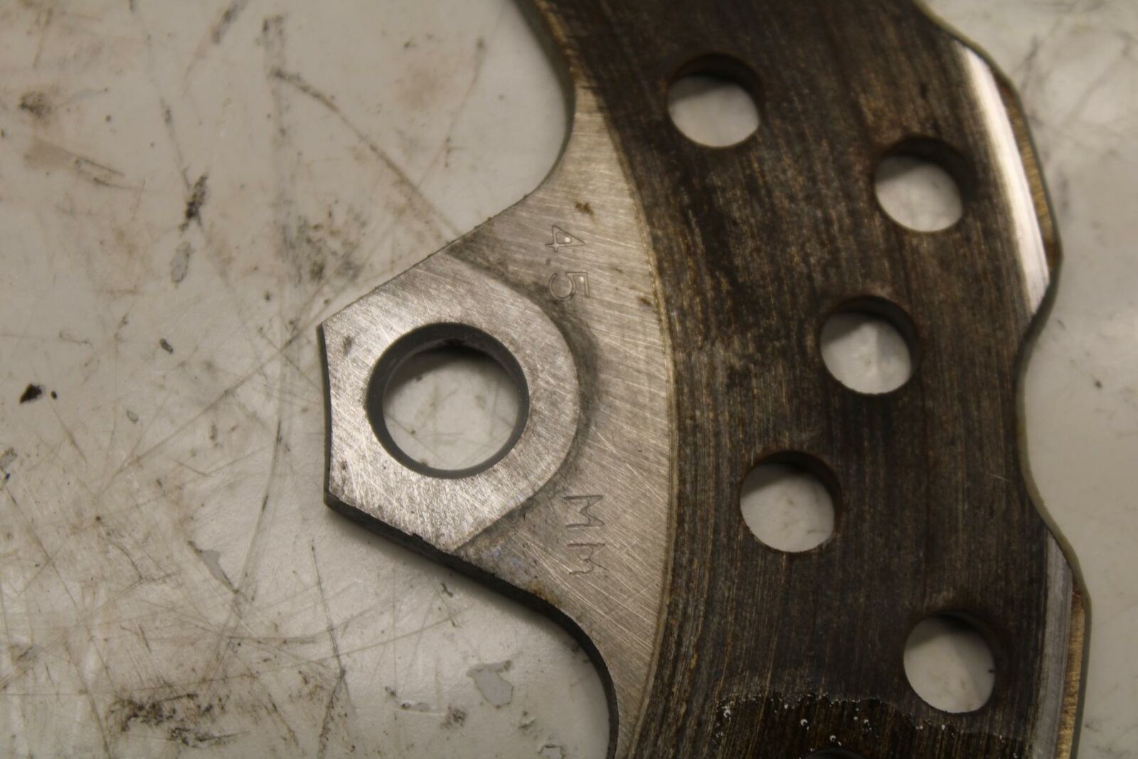 19-20 KAWASAKI NINJA ZX6R REAR ROTOR BACK BRAKE DISC BB407