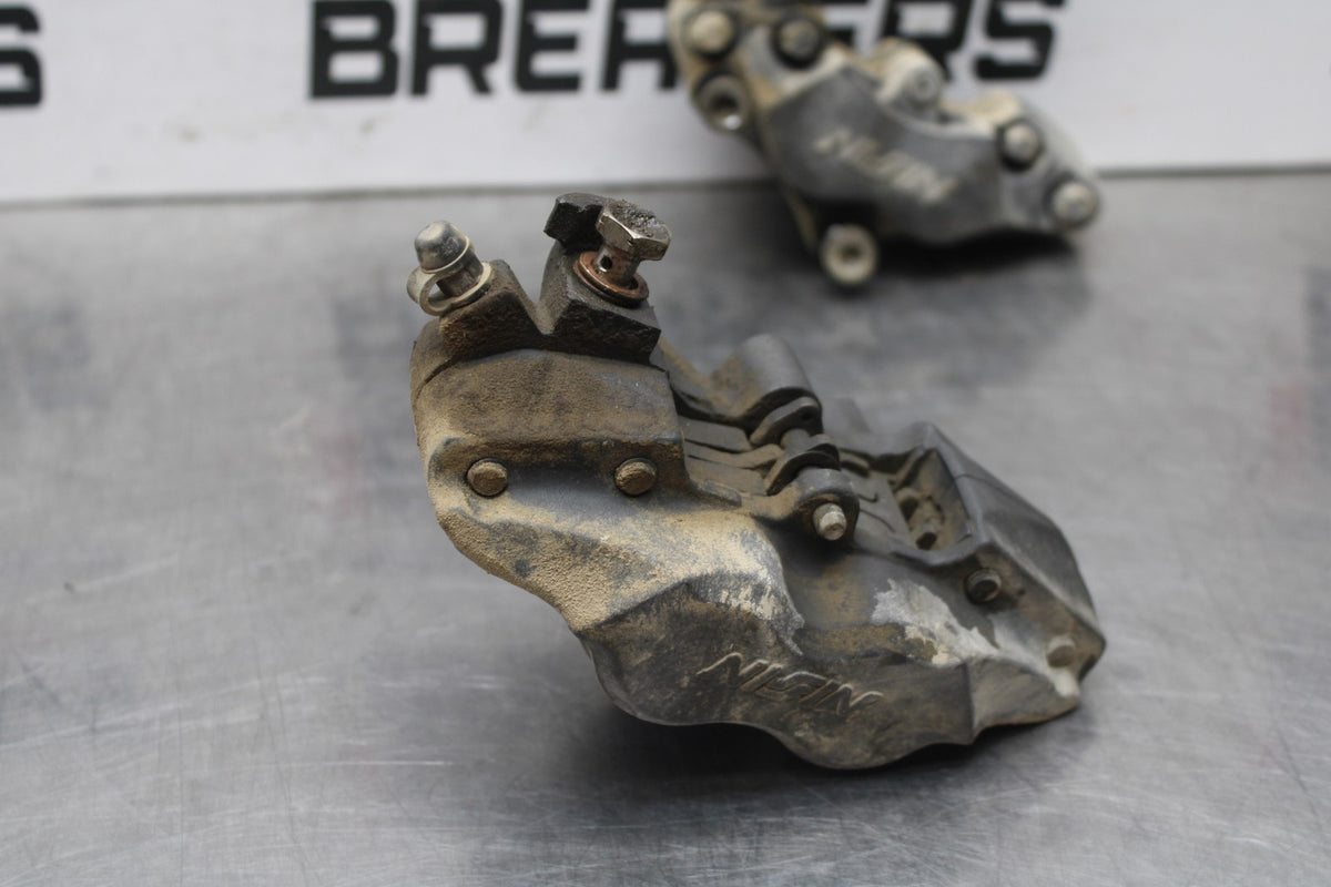 98-05 HONDA SUPER HAWK 1000 VTR1000F FRONT BRAKE CALIPER SET PAIR BB821