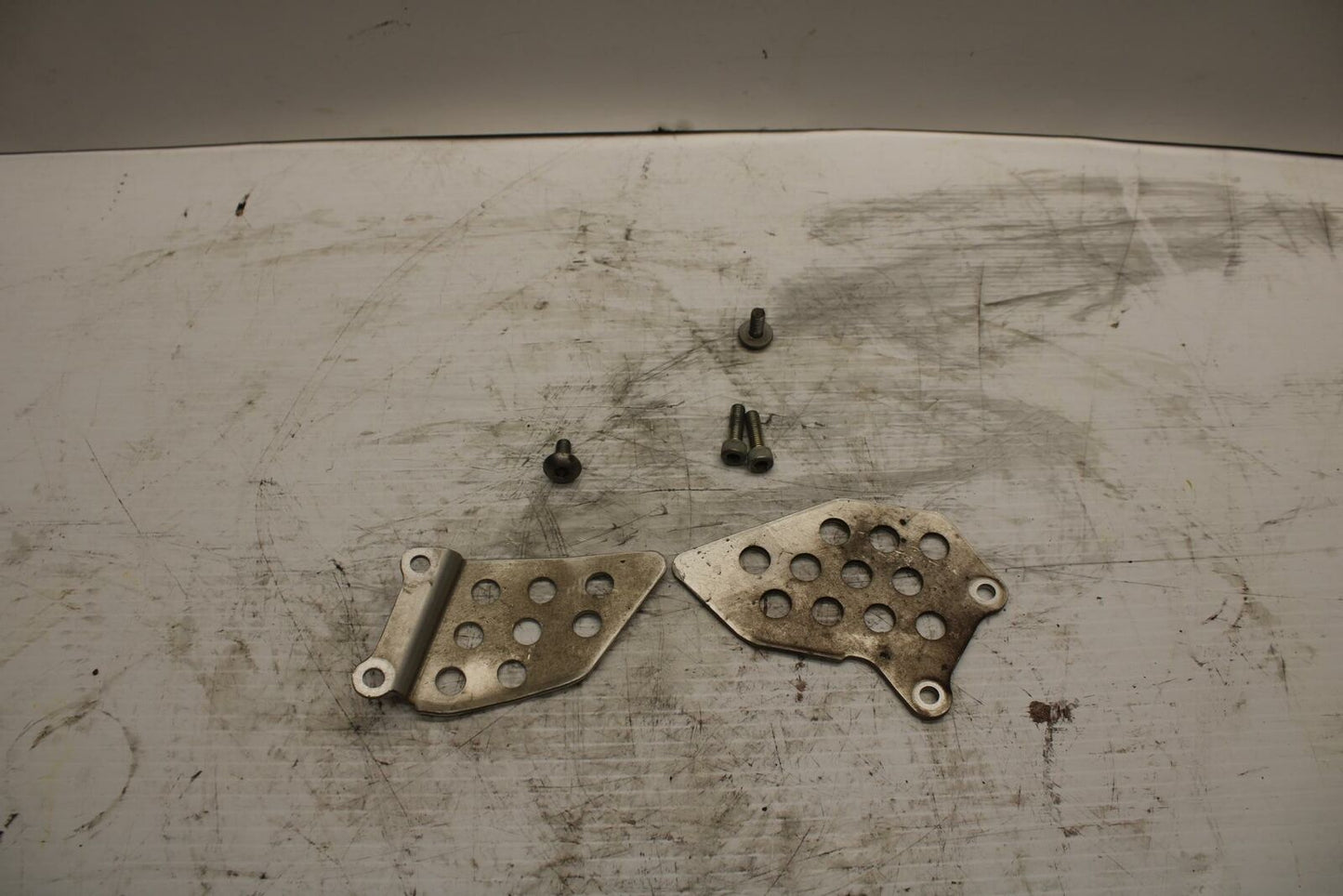 03-04 HONDA CBR600RR  REARSET REAR SET HEEL GUARD COVER  BB253
