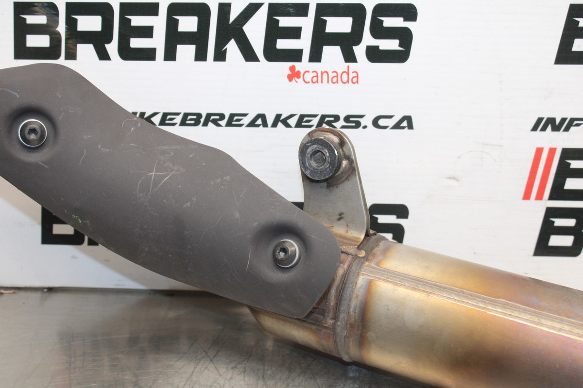 24-25 KAWASAKI NINJA ZX4R EXHAUST HEADER PIPES MANIFOLD BB827