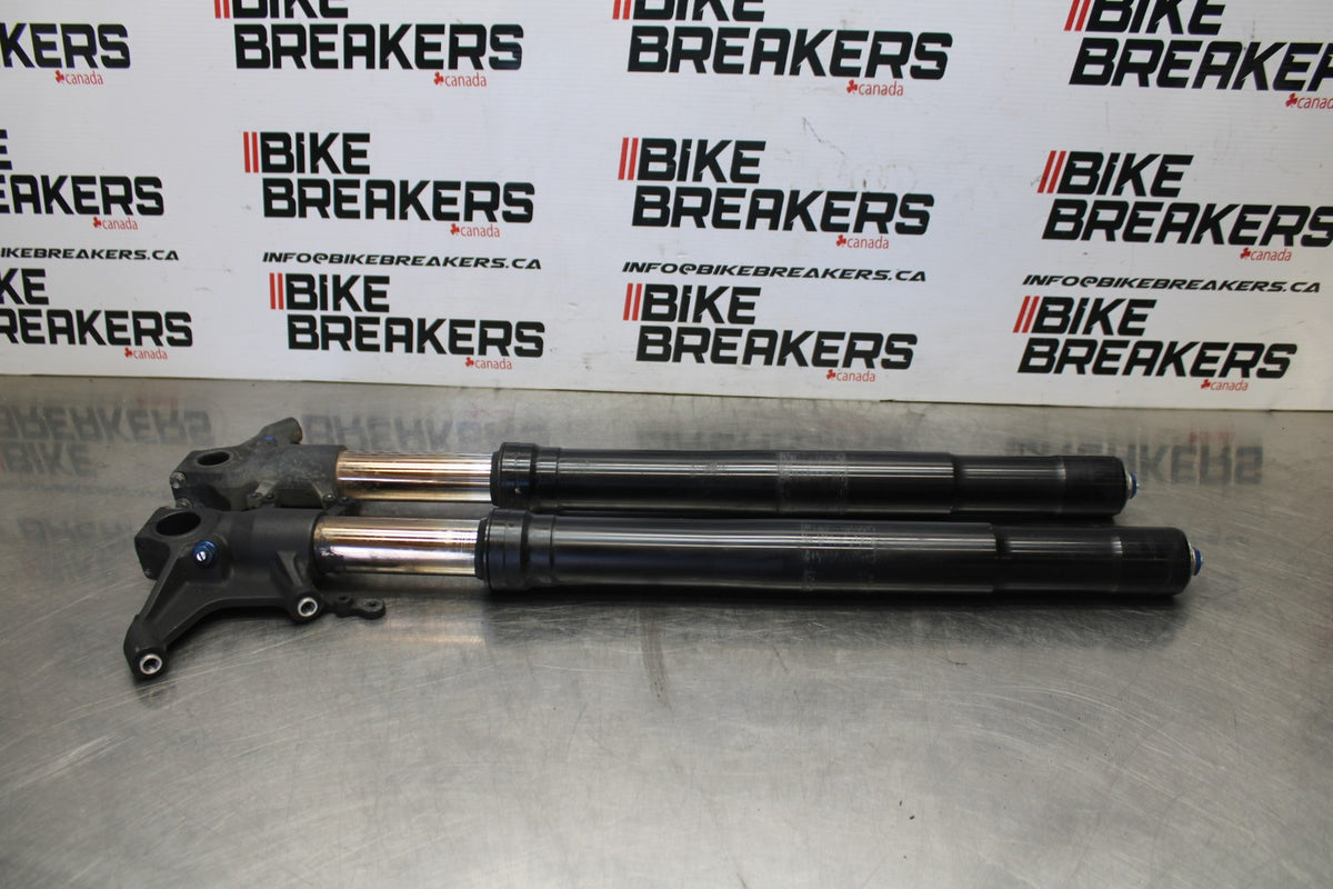 06-07 SUZUKI GSXR 600 FRONT FORKS SHOCK SUSPENSION SET PAIR BB863