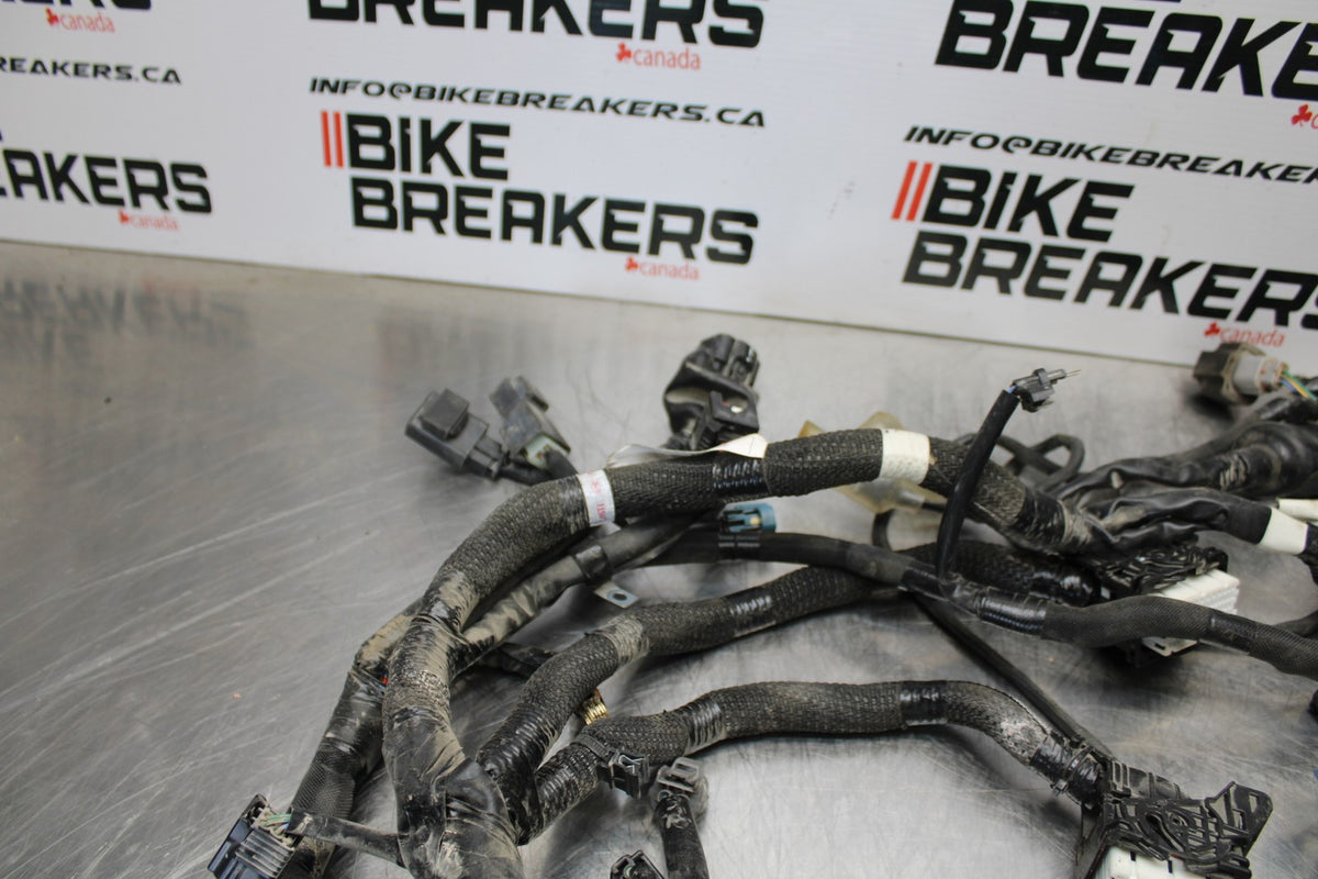 24-25 KAWASAKI NINJA ZX4R MAIN ENGINE WIRING HARNESS MOTOR WIRE LOOM BB174