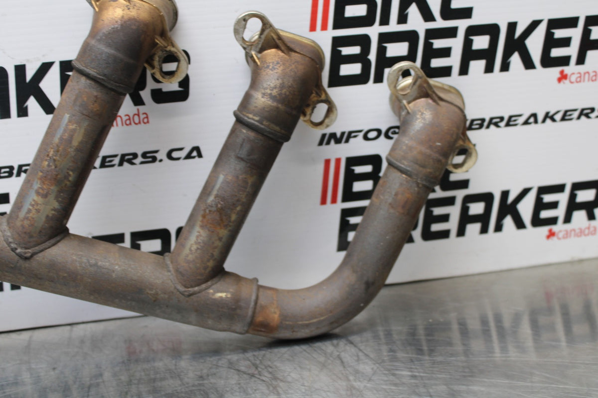 05 TRIUMPH ROCKET III EXHAUST HEADERS PIPES BB186