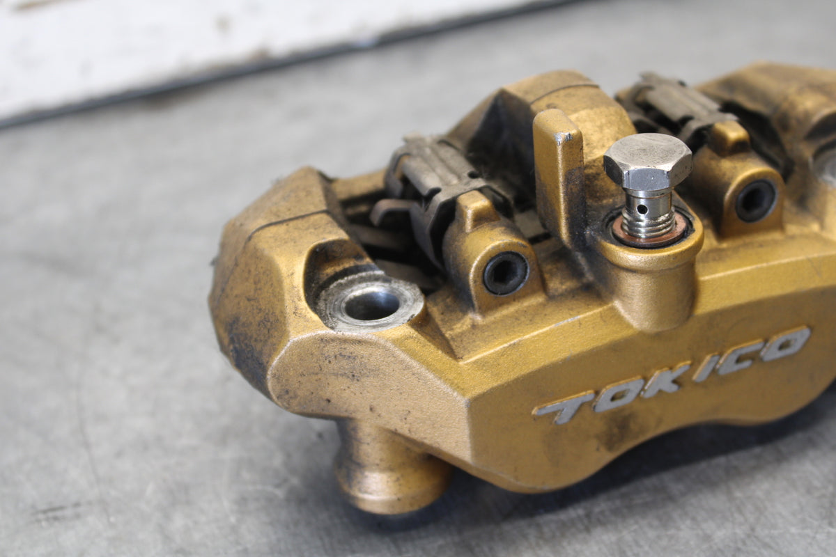 03-04 KAWASAKI NINJA ZX6RR RIGHT LEFT FRONT BRAKE CALIPER PAIR CALIPERS BB684